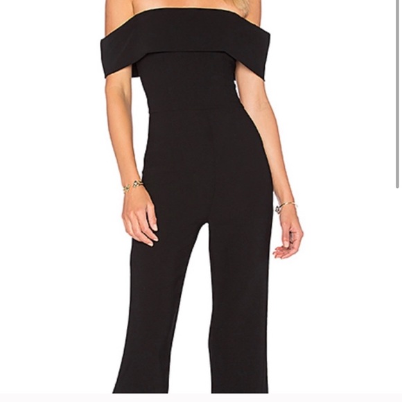 by the way. Pants - Aubrey Off the Shoulder Jumpsuit